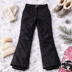 Gerry Women's Snow Ski Pant Water Resistant Fleece Lined Black Size M